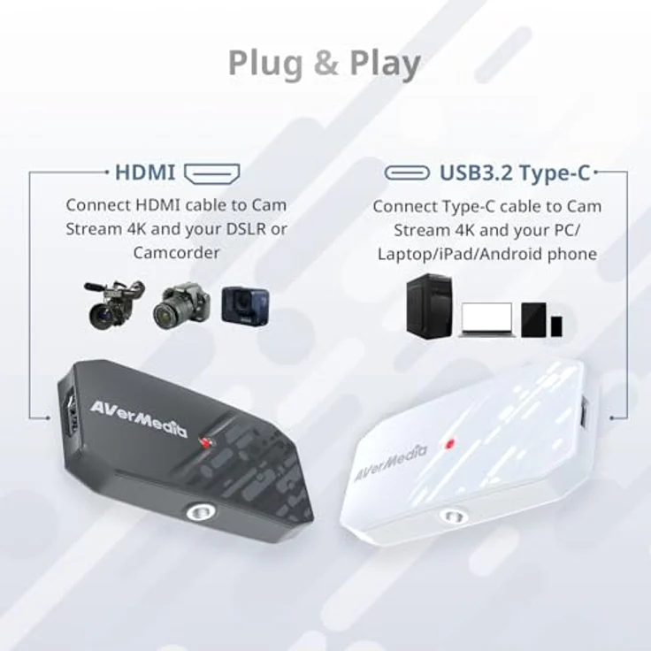 AVerMedia Video Capture Box, Live Streamer CAP 4K (BU113G2), Game Recorder mit 4K Auflösung und hoher Übertragungsqualität – Bild 7