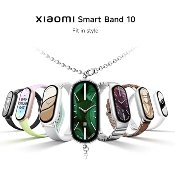 XIAOMI Smartband 10, Fitness Tracker mit 1,72" AMOLED-Display, 150+ Sportmodi, 5ATM wasserdicht, Midnight Black – Bild 3