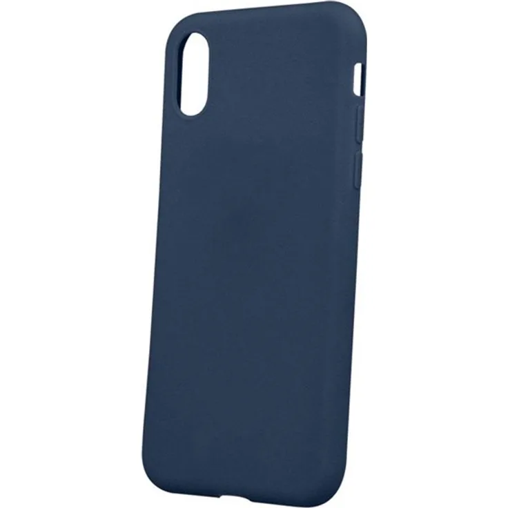 Forever iPhone 15 TPU Cover, mattes Dark Blue Schutz Case mit rutschfester Oberfläche und präzisen Ausschnitten