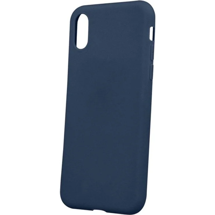 Forever iPhone 15 TPU Cover, mattes Dark Blue Schutz Case mit rutschfester Oberfläche und präzisen Ausschnitten