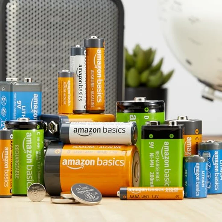 AmazonBasics Everyday Alkalibatterien, 9 V, 8 Stück (Aussehen kann variieren) – Bild 5