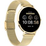 XCOAST SIONA 2 NANO - Damen Smartwatch 3,7 cm/1,19 Zoll, iOS und Android, Wasserdicht, Puls, Blutdruck, Blutsauerstoff
