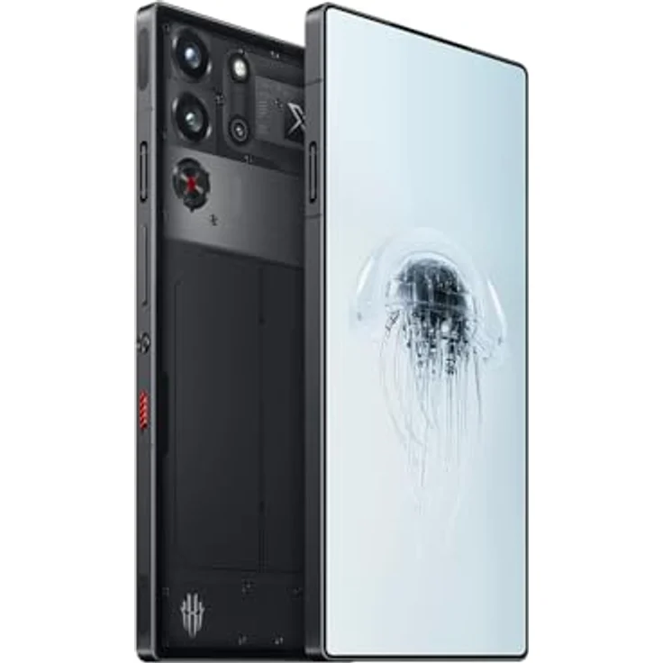 REDMAGIC 10 Pro 144Hz Gaming Handy, 5G Android Smartphone, 16GB RAM+512GB ROM, Snapdragon 8 Elite, 6.85" AMOLED Full Bildschirm, FHD+ Gaming Telefon, 50MP Kamera, 80W Ladegerät, Dual-SIM Transparent – Bild 3