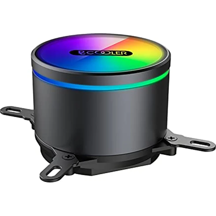 Pccooler GI-CX360 ARGB AIO, CPU Wasserkühler mit 350W TDP, 394mm Radiator, Schwarz – Bild 3