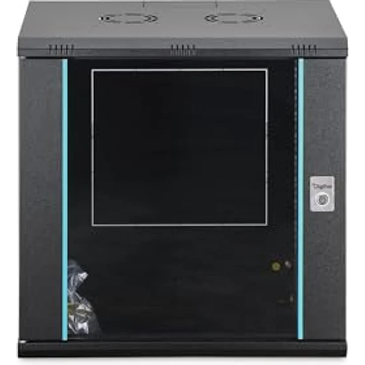 DIGITUS Wandgehäuse Dynamic-N Serie, 12HE unmontiert, 600x450 mm, schwarz, 19 Zoll Rack – Bild 8