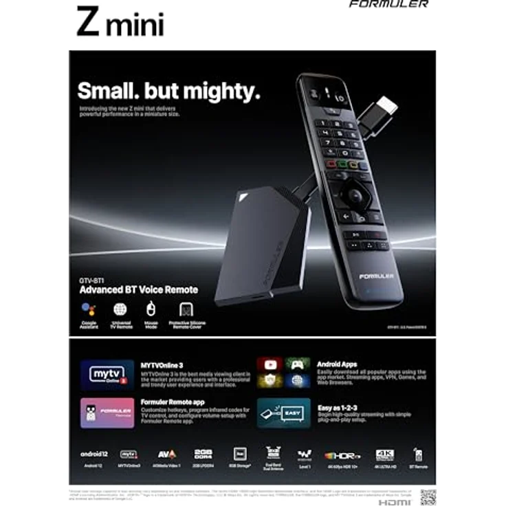 Formuler Z Mini Android OTT Media Streamer – Bild 2