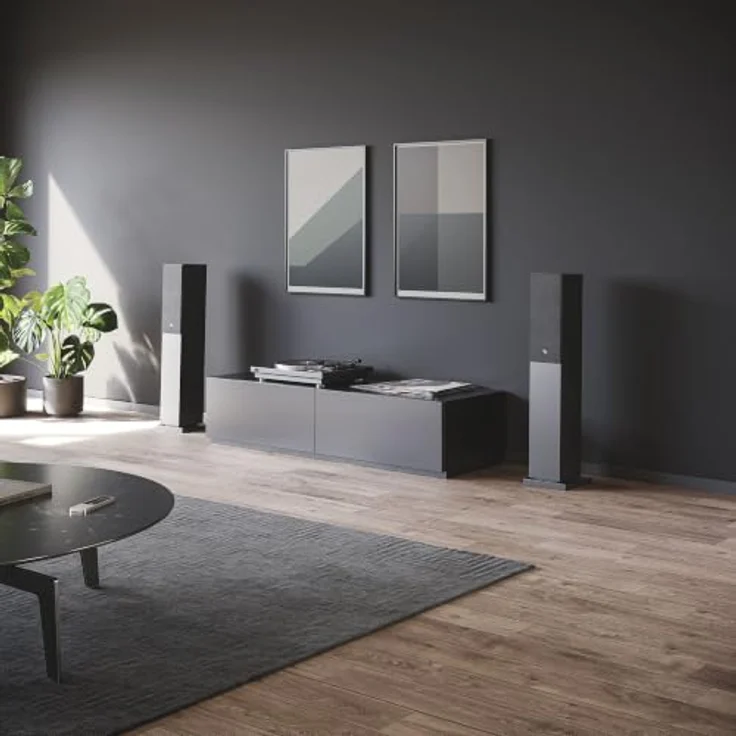 Audio Pro A38 W, Kabelgebundene Standlautsprecher mit 2 x 4,5" Tieftöner, Schwarz – Bild 6
