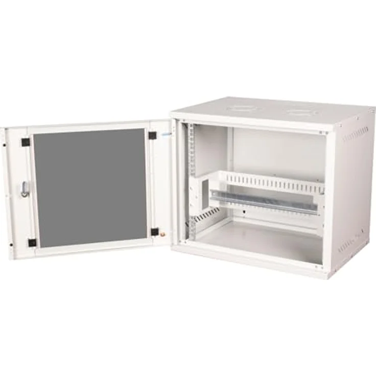 ROLINE 19-Zoll Hutschienenträger 4 HE, 175x483x215 HxBxT, für Hutschienengeräte, einfache Kabeldurchführung – Bild 3