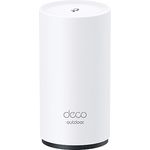 TP-Link Deco X50-Outdoor Wi-Fi 6 Mesh WLAN Set(1 Pack), AX3000 Dualband Router &Repeater (Reichweite bis zu 230m²,unterstützt 802.at PoE, ideal für den Außenbereich, WPA3) weiß