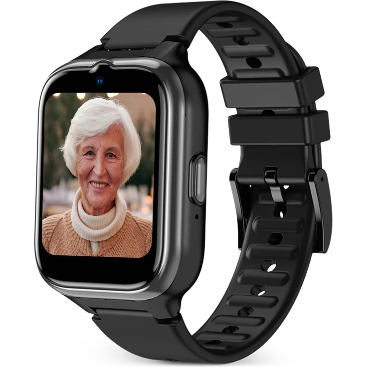 SPC Smartee 4G Senioren Smartwatch, GPS-Ortung, SOS-Taste, Videoanruf, Herzfrequenzmessung, robuste Bauweise