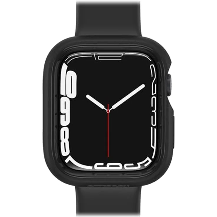 Otterbox Exo Edge Schutzhülle für Apple Watch Series 7 und 8, 45 mm, Schwarz, optimaler Schutz vor Stößen und Kratzern – Bild 1