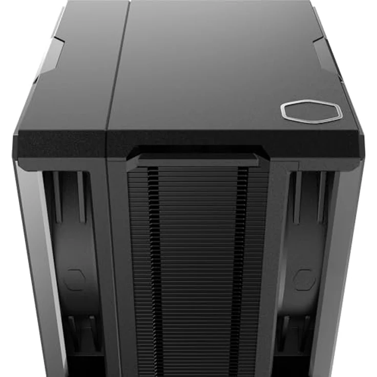 Cooler Master Hyper 612 Apex, CPU-Luftkühler mit 6 supraleitenden Heatpipes, 2 x 120mm Mobius-Lüfter, TDP 260 W, kompakter Kühlkörper, AMD- und Intel-kompatibel, schwarz-metallisch – Bild 3