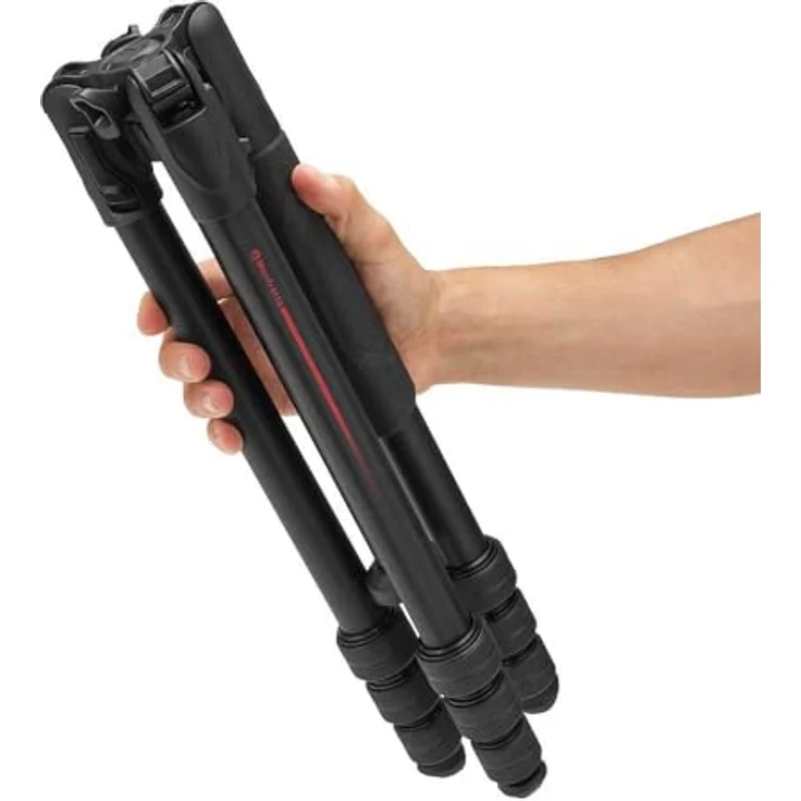 Manfrotto Befree GT PRO Alu Stativ ohne Kopf, professionelles Reisestativ für spiegellose Kameras mit UNI/PdR 105:2021-Konformität – Bild 6