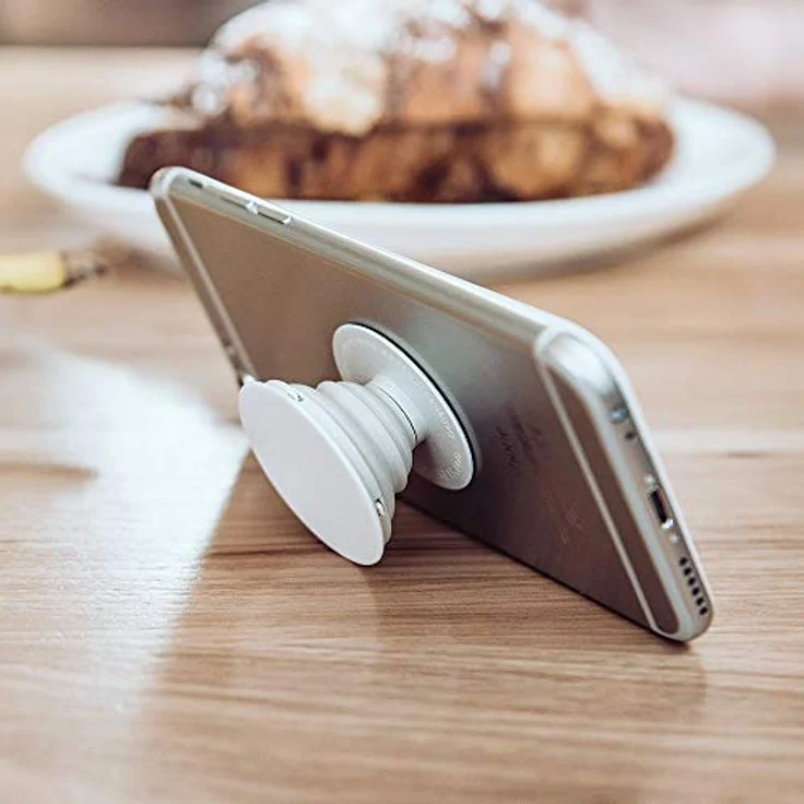 PopSockets PopGrip - Ausziehbarer Sockel und Griff für Smartphones und Tablets mit einem Austauschbarem Top - Color Burst Gloss – Bild 5