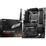MSI PRO B650-S WiFi Motherboard, ATX - Unterstützt AMD Ryzen 7000 Serie Prozessoren, AM5 - DDR5 Memory Boost 6000+MHz/OC, 2 x PCIe 4.0 x16, 2 x M.2 Gen4, Wi-Fi 6E