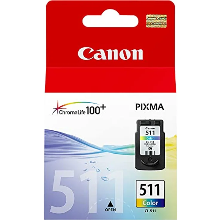 Canon CL-511 Colour Gelb Tintenpatrone (2972B001) – Bild 3