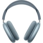 Apple AirPods Max (2024), Apple Siri, Space Grau Over-Ear-Kopfhörer mit Bluetooth, Mikrofon, Noise Cancelling, geeignet für iPhone, blau