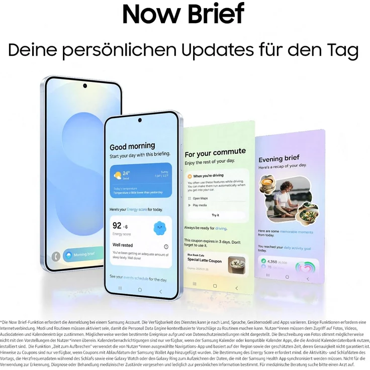 Samsung Galaxy S25 AI Smartphone, Android-Handy ohne Vertrag, 12 GB RAM, 128 GB Speicher, Navy – Bild 3
