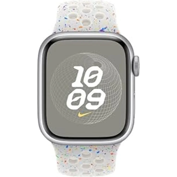 Apple Nike Sportarmband, Watch 41 mm, M/L, Platinum – Bild 2