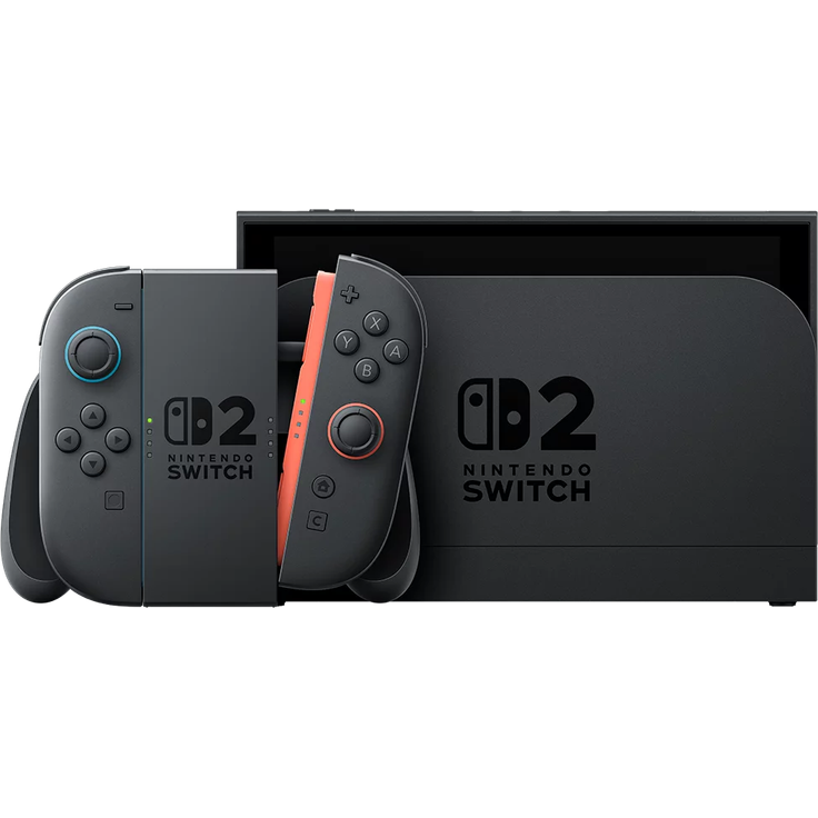 Nintendo Switch 2 + Mario Kart World-Set – 7,9" Display, 256 GB, Schwarz, Spielspaß im Bundle – Bild 2