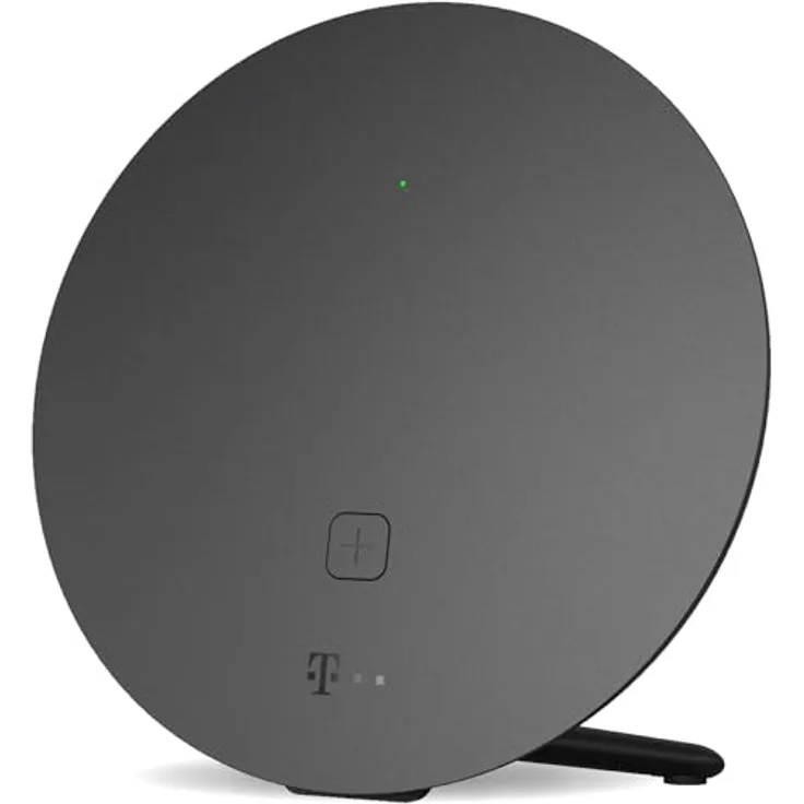 Deutsche Telekom Speed Home WLAN 2. Gen, Wi-Fi 6 Mesh-Repeater mit bis zu 4.800 Mbit/s, Plug & Play per WPS, 2× LAN