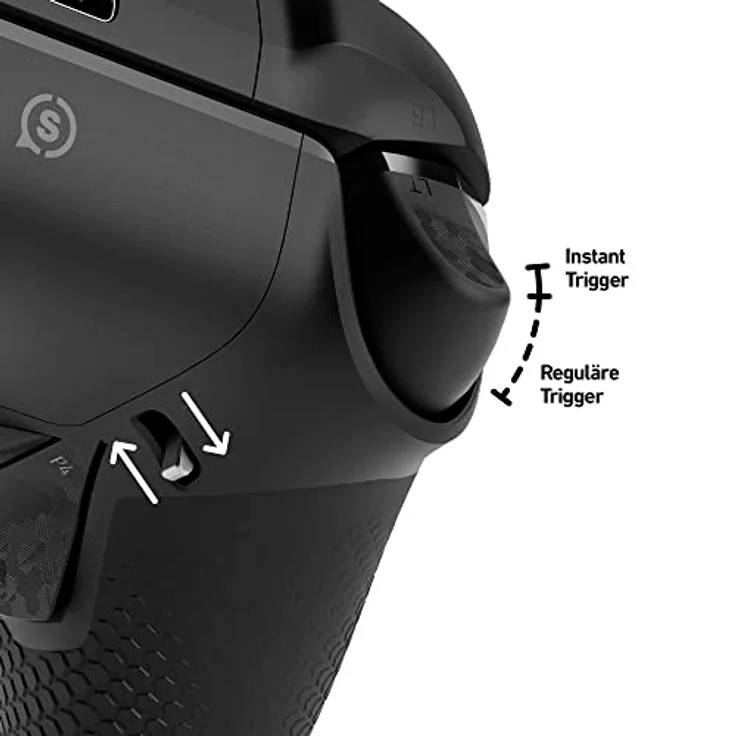 Scuf Instinct Pro Stahlgrau Anpassbarer Kabelloser Performance-Controller für Xbox Series X|S, Xbox One, PC und Smartphones - Stahlgrau Xbox Series X – Bild 3