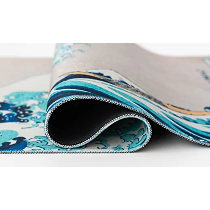 Grupo Erik Gaming Mauspad XXL Die Große Welle vor Kanagawa, rutschfest und wasserabweisend, 80 x 35 cm Schreibtischunterlage, Gaming Zubehör – Bild 5