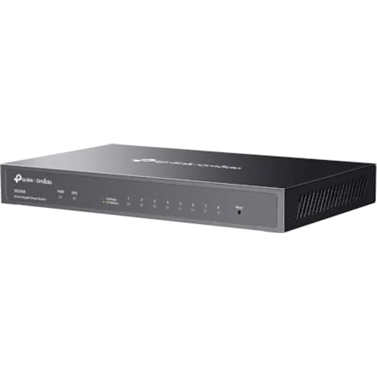 TP-Link SG2008 Jetstream 8-Port Gigabit Smart Managed Switch, Omada SDN integriert, IPv6, L2/L3/L4 QoS, vielseitiges Management – Bild 3