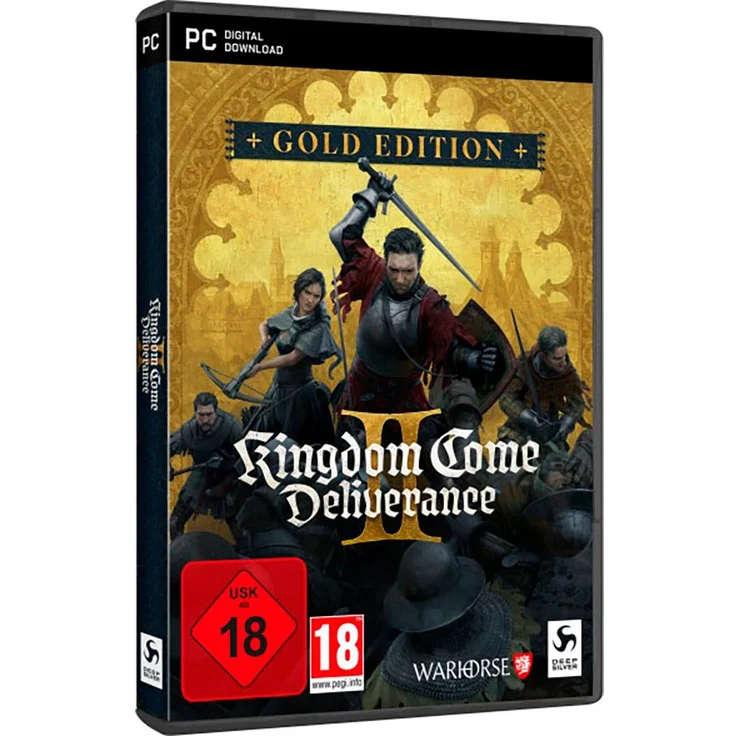 Deep Silver Kingdom Come Deliverance II Day One Edition (Code in a Box) PC - Action-RPG im mittelalterlichen Böhmen des 15. Jahrhunderts – Bild 1