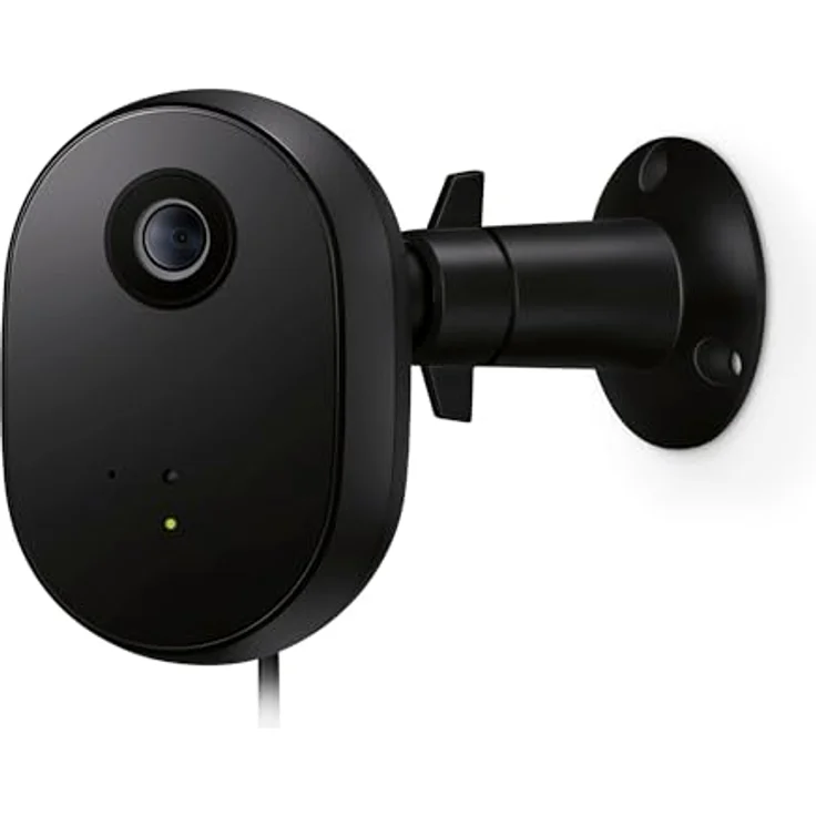 WiZ Outdoor Sicherheitskamera, 1080P HD Video, IR Nachtsicht, Bewegungs- und Geräuscherkennung, Matter kompatibel, weiß – Bild 1