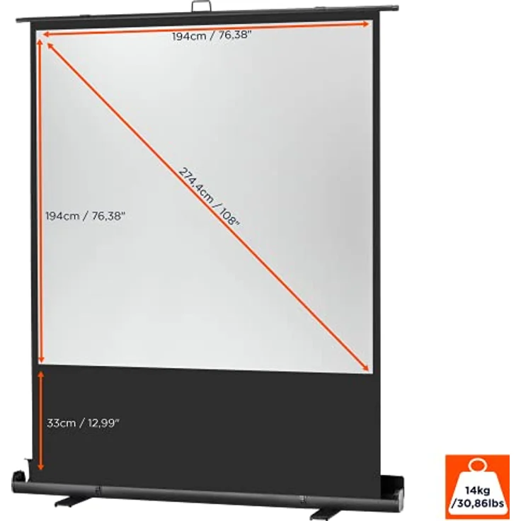 Celexon Ultramobil Plus Professional 200x200  – Bild 3