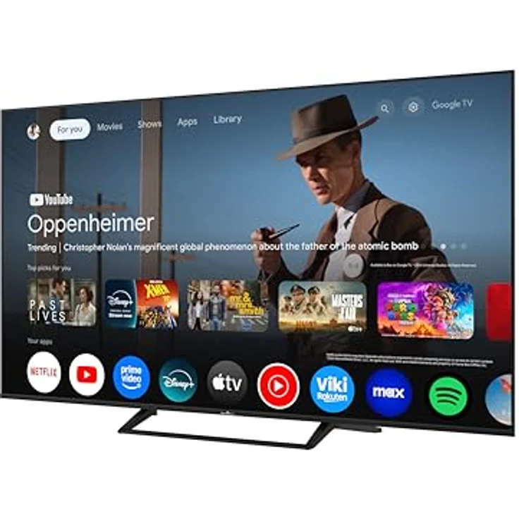 Smart Tech 65QG06K, 65 Zoll QLED Fernseher mit 4K UHD, HDR, Google TV und Bluetooth – Bild 4