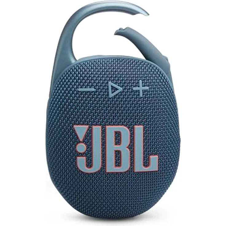 JBL Clip 5 in Blue - Portable Bluetooth Speaker Box Pro Sound, Deep Bass and Playtime Boost Function - Waterproof and Dustproof - 12 Hours Runtime – Bild 1