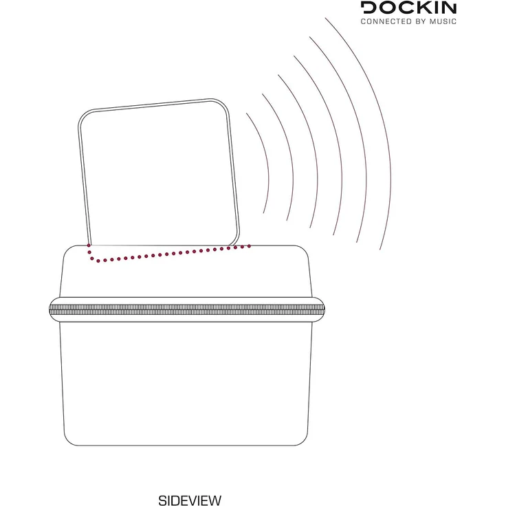 DOCKIN SPEAKER BAG D FINE Transporttasche - Preisvergleich – Bild 4