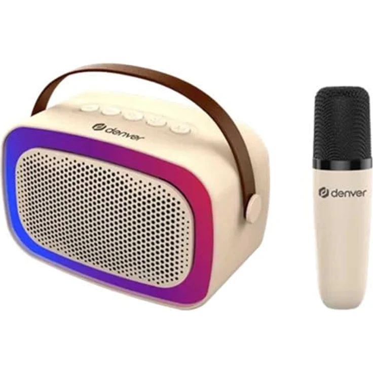 Denver Lautsprecher mit Mikrofon BTM-610 bt, Touchpad Steuerung, Zigbee, 1.0 Zoll Tweeter, schwarz – Bild 2