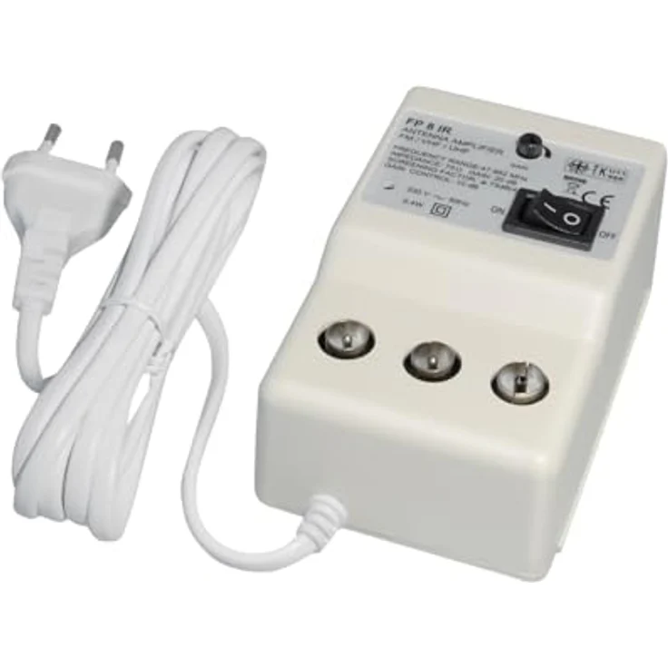 Transmedia FP8iRL 2 Geräte Antennenverstärker (47-862MHz, Verstärkung 20dB, regelbar 0-10dB) – Bild 2