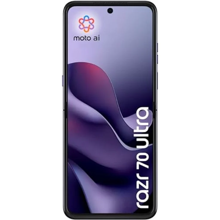 Motorola razr 70 Ultra 5G, Smartphone mit 512GB Speicher, 16GB RAM, Dual SIM, Pantone Orient Blue, AMOLED Display – Bild 2