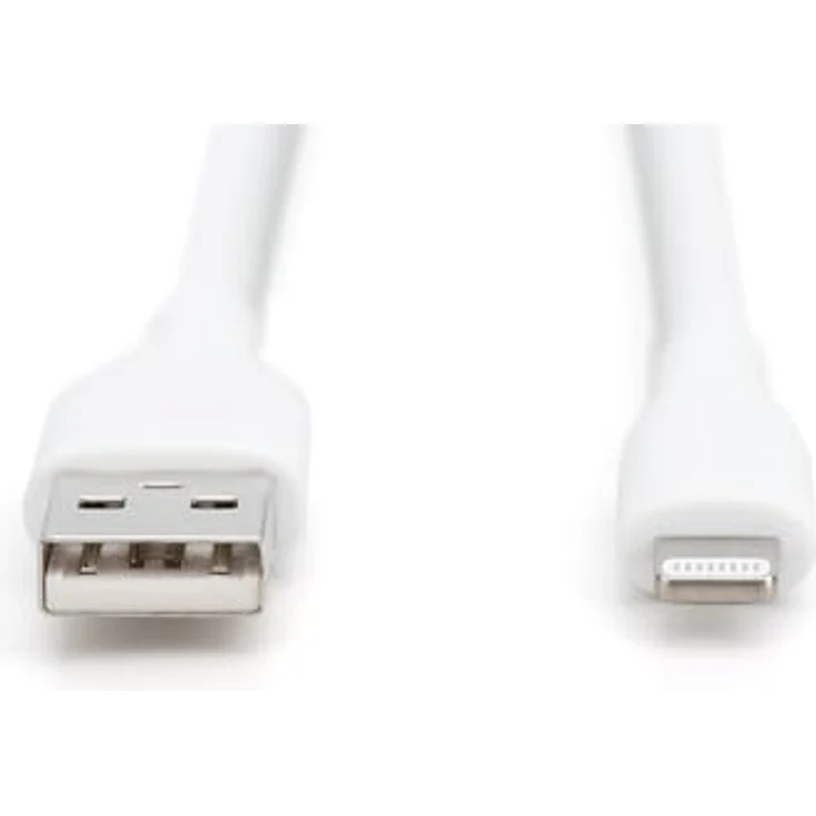 DIGITUS USB 2.0 Kabel Typ A-Lightning, Silikon 2m MFI, weiß, hohe Haltbarkeit und Flexibilität bis 25.000 Biegungen – Bild 8
