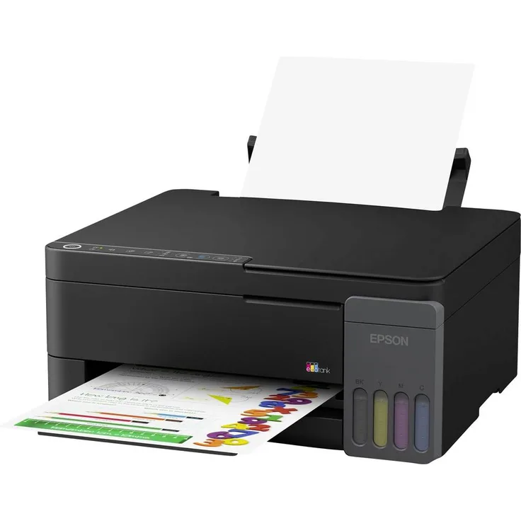 Epson EcoTank ET-2910, Multifunktionsdrucker in Farbe, A4, WLAN, Drucker, Scanner, Kopierer