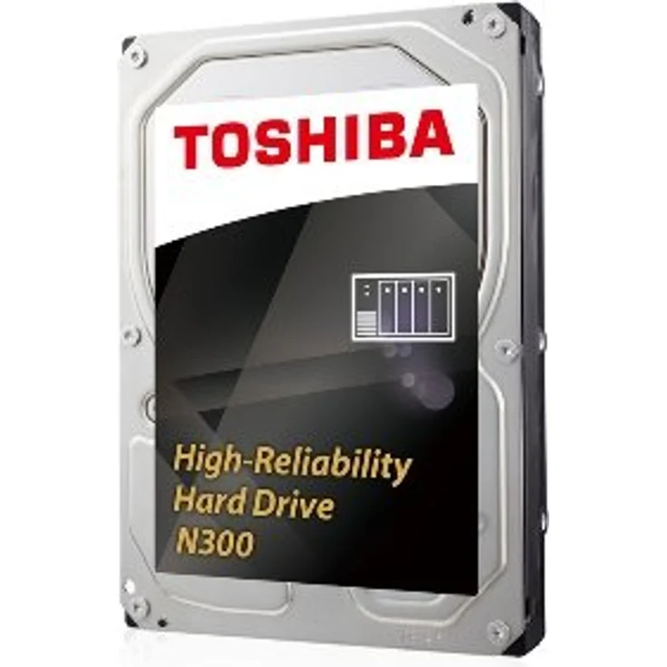 Toshiba N300 NAS - Festplatte - 4 TB - intern - 3.5 Zoll (8.9 cm) - SATA 6Gb/s - 7200 rpm - Puffer: 128 MB (HDWQ140UZSVA) – Bild 4