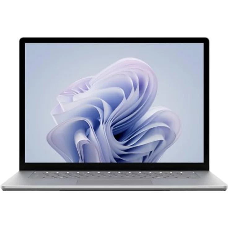 Microsoft Surface Laptop 6 Intel Core Ultra 5 135H 38,1 cm (15") Touchscreen 16 GB LPDDR5x-SDRAM 512 GB SSD Wi-Fi 6E (802.11ax) Windows 11 Pro Platin, 15 Zoll Touchscreen-Laptop – Bild 4