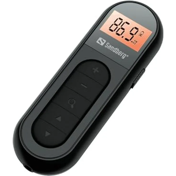 Sandberg Pocket Radio FM Recharge, 421-01, tragbares Radio mit wiederaufladbarem Akku