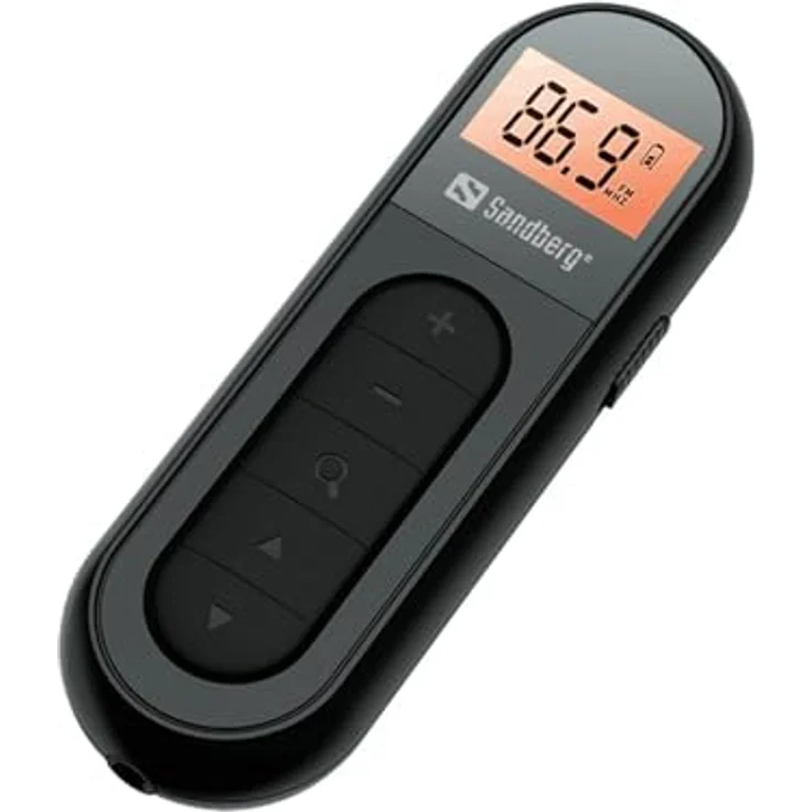 Sandberg Pocket Radio FM Recharge, 421-01, tragbares Radio mit wiederaufladbarem Akku