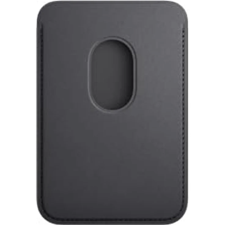 Apple iPhone Feingewebe Wallet mit MagSafe – Schwarz ​​​​​​​ – Bild 2