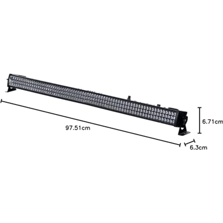 Showlite SB-216 LED Stage Bar 216x10 mm LEDs Lichteffekt (Bühnenlicht, Discolicht, 6 DMX-Modi, Stroboskop Effekt) – Bild 7