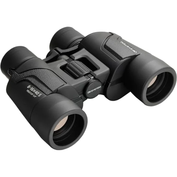OM SYSTEM Fernglas 8-16x40 S, leichtgewichtig mit Trageriemen und Tasche, 15 Jahre Garantie, klare Bilder und breites Sichtfeld – Bild 1