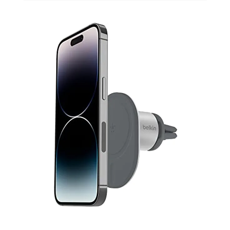 Belkin MagSafe Smartphone-Kfz-Halterung, magnetisch (Lüftungshalterung für das iPhone 13, 13 Pro, 13 Pro Max, 13 mini)