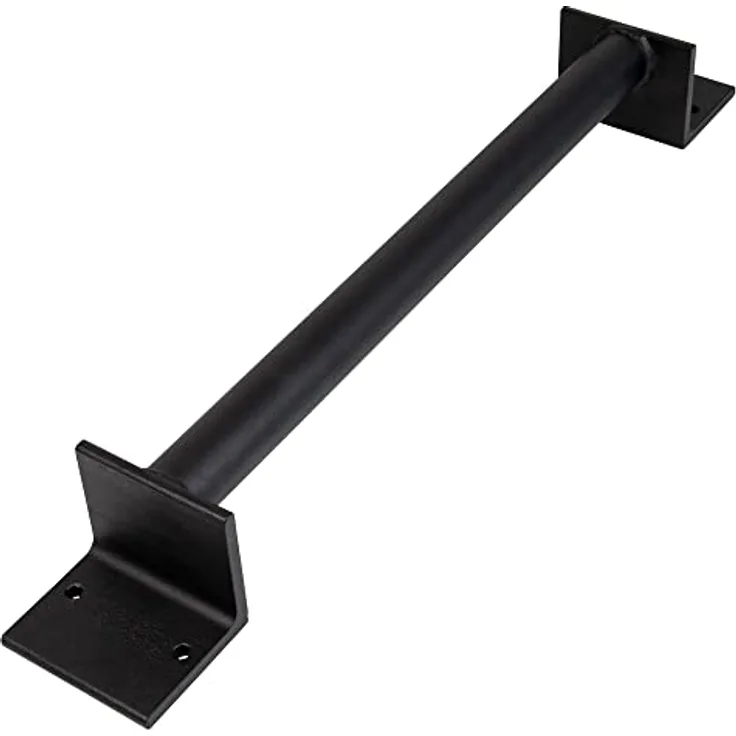 SCHMIDT security tools Lautsprecherständer Wandhalter für Schwenkarm, aus stabilem schwarz lackierten Stahl, 800x120x100 mm, Rohr-Durchmesser 48 mm