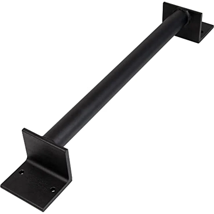 SCHMIDT security tools Lautsprecherständer Wandhalter für Schwenkarm, aus stabilem schwarz lackierten Stahl, 800x120x100 mm, Rohr-Durchmesser 48 mm – Bild 1