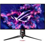 ASUS ROG Swift OLED PG32UCDP 32-Zoll Gaming-Monitor, Dual Mode (4K 240 Hz; FHD 480 Hz), G-SYNC, maßgeschneiderter Kühlkörper, OLED Care, schwarz